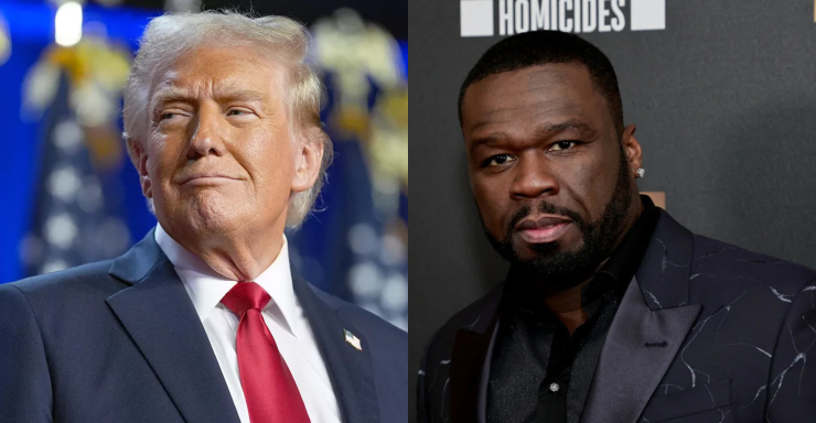 50 Cent celebra vitória de Donald Trump à presidência dos Estados Unidos: “Vou embora com a m*** do vencedor”