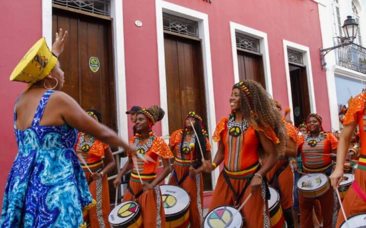 O Pelourinho celebrou a força da cultura afro-brasileira